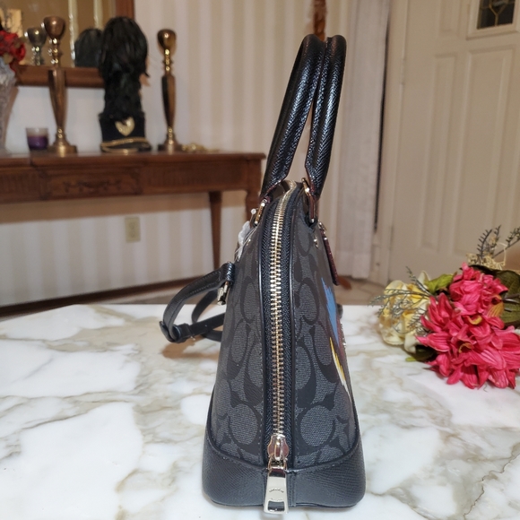 Coach Space  Patched Bag - Picture 12 of 13